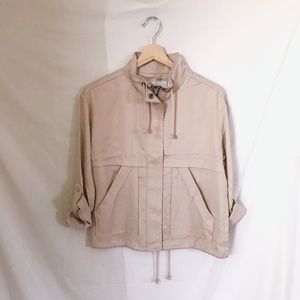 bb dakota // light pink moto jacket